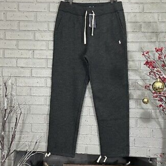NWT Men's Ralph Lauren Polo Fleece Drawstring Cuff Sweatpants - Picture 9 of 13